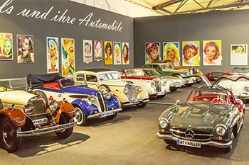 excurcsion destination Heldenberg near Vienna - Koller's vintage car museum - a must see for all auto lovers!