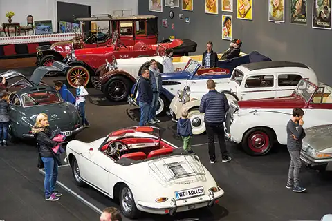 excurcsion destination Heldenberg near Vienna - Koller's vintage car museum - a must see for all auto lovers!